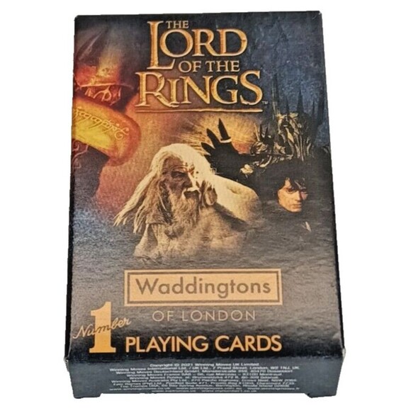 Lord of the Rings Playing Cards (Officially Licensed) - Picture 1 of 5